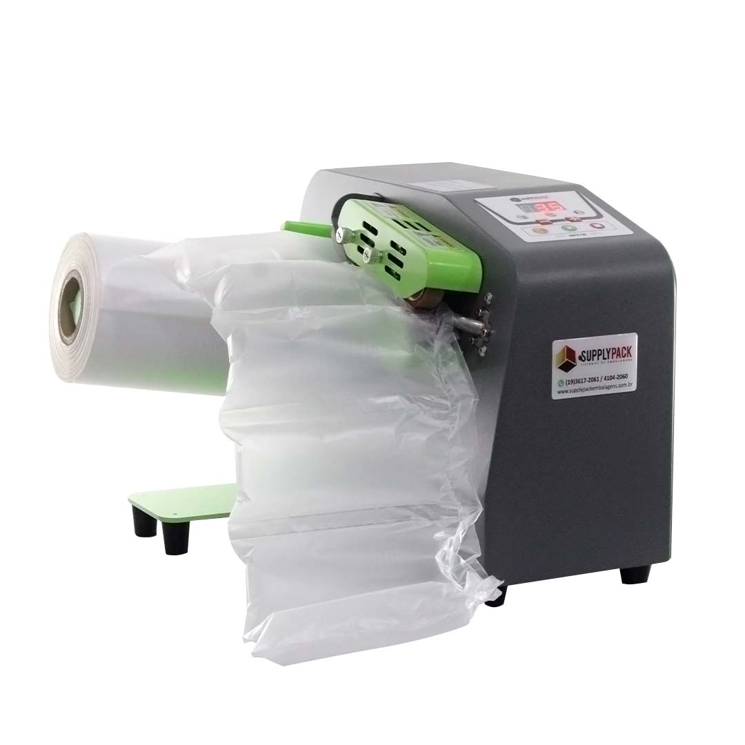 Máquina de enchimento de almofadas de ar SPY-16 Air Shield com bobina de filme HDPE